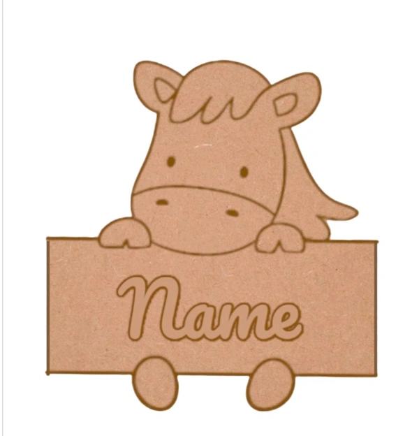 Pony Double Layer Fridge Magnet 