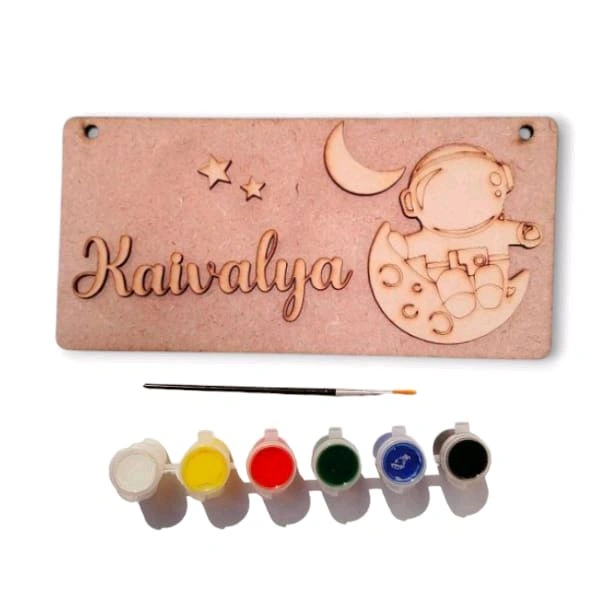 Kids Astronaut DIY Kits Girls / Boys with tempera colours