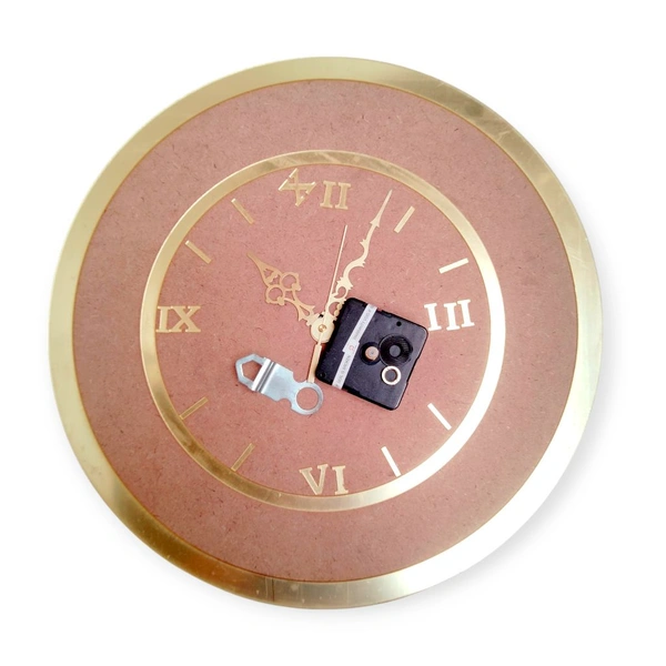 Round Clock With Ring