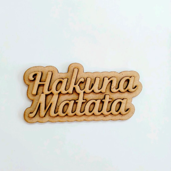 Fridge Magnet - Hanuka Matata