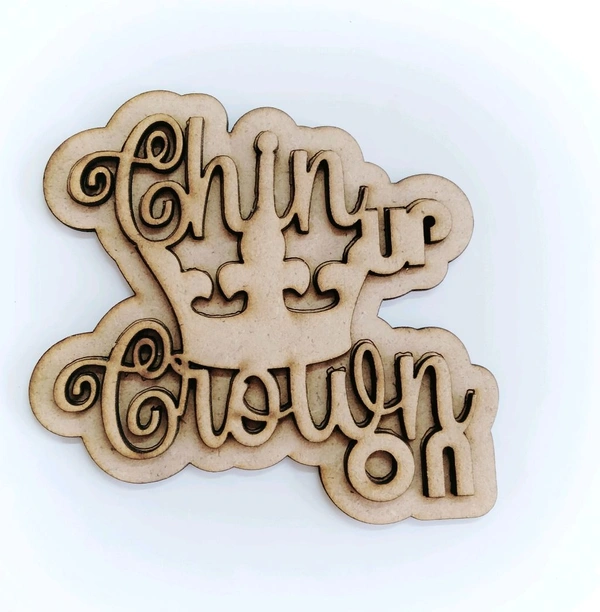 Fridge Magnet - Chin Up Crown On