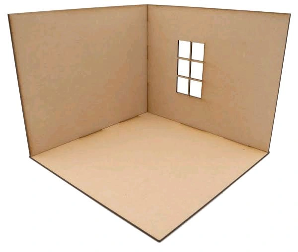 DIY RoomBox / Dollhouse Open - With Window