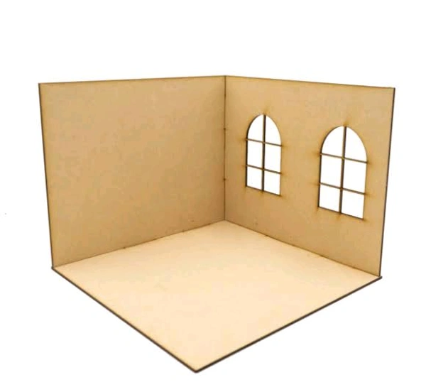 DIY RoomBox / Dollhouse Open - With Window
