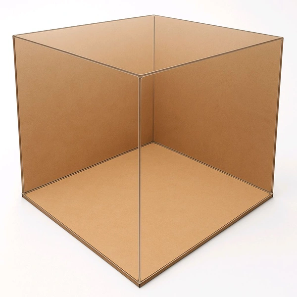 DIY Closed RoomBox / Dollhouse - With Acrylic Cover