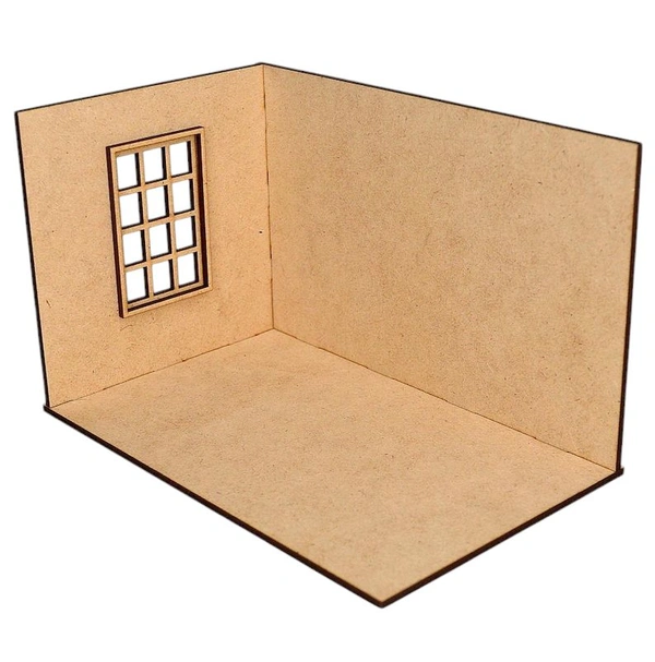 DIY RoomBox / Dollhouse Open - With Window
