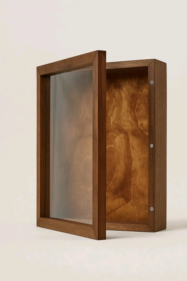 Teakwood - Shadow Box / Gift Box / Storage Box - Magnetic Closure