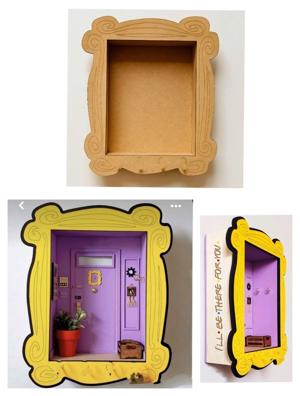 Miniature Friend's shelf fridge magnet