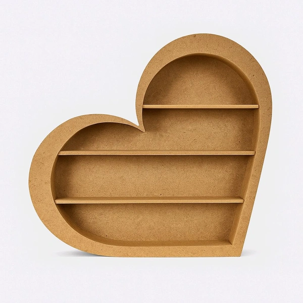 Miniature Heart Book Shelf 