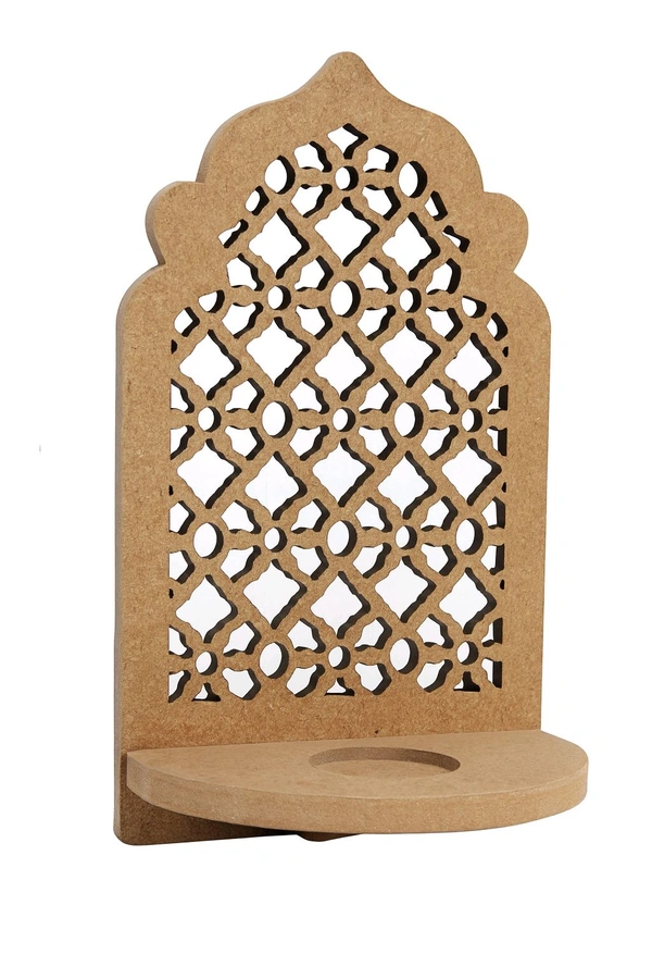 Rajasthani Style Jharokha - Diya Stand / Wall Shelf