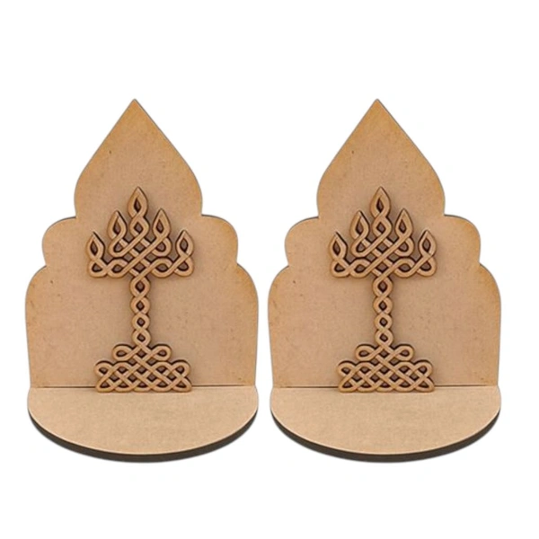 Diya Stand 2 - Diya Kolam Cutout