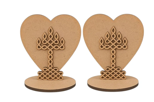 Diya Stand 8 - Diya Kolam Cutout