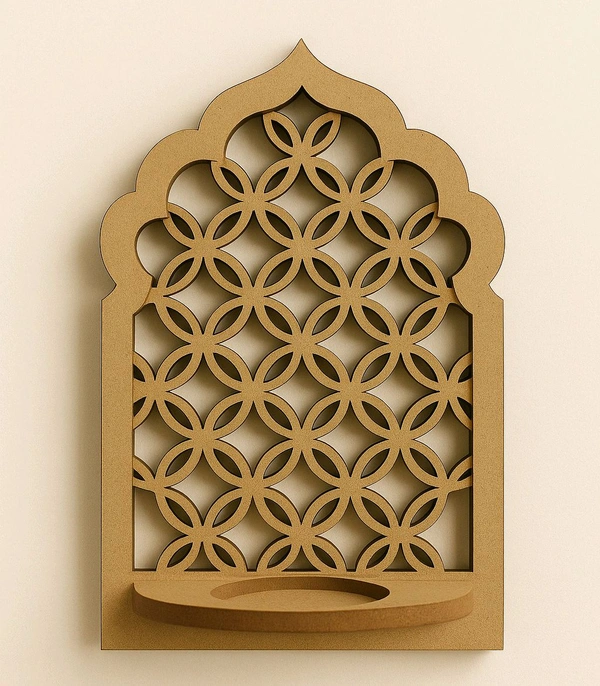 Jharokha Diya Stand / Wall Shelf
