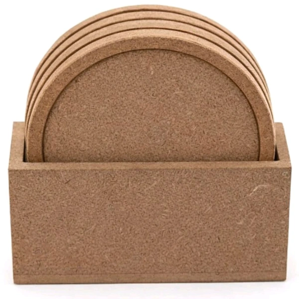 Plain Coaster Round For Resin 