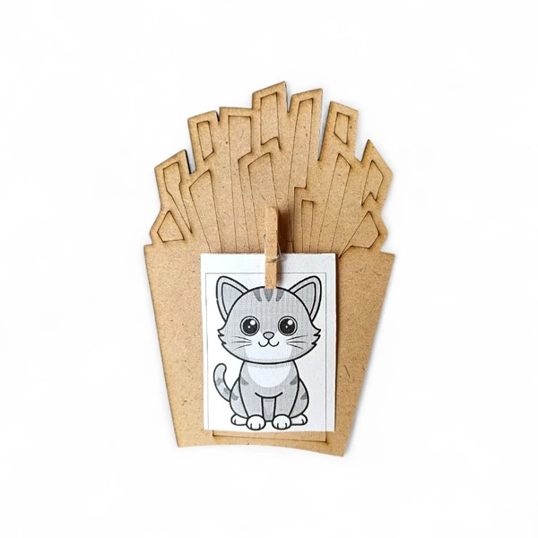 French Fries  - Photo Fridge Magnet