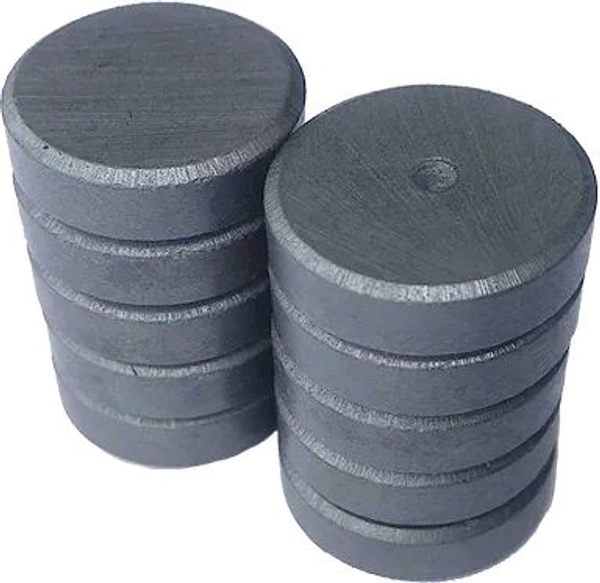 Ferrite Black Round Magnet 25*3mm 
