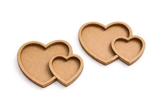 Duel Heart Coasters
