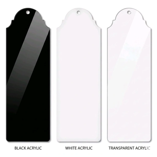 Acrylic Book Marker - A