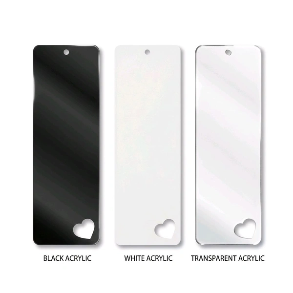 Acrylic Book Marker - E