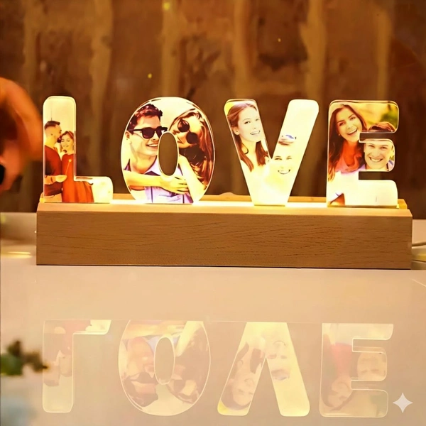 LOVE Acrylic LED Stand / LOVE Photo Frame