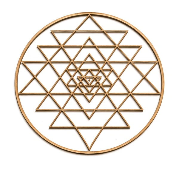 Mandala Yantra Cutout 