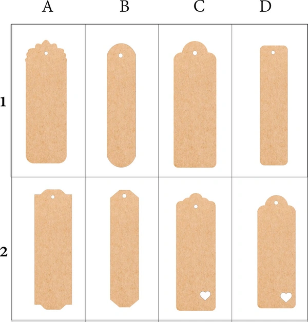 Book Marker 2-Pack of 80