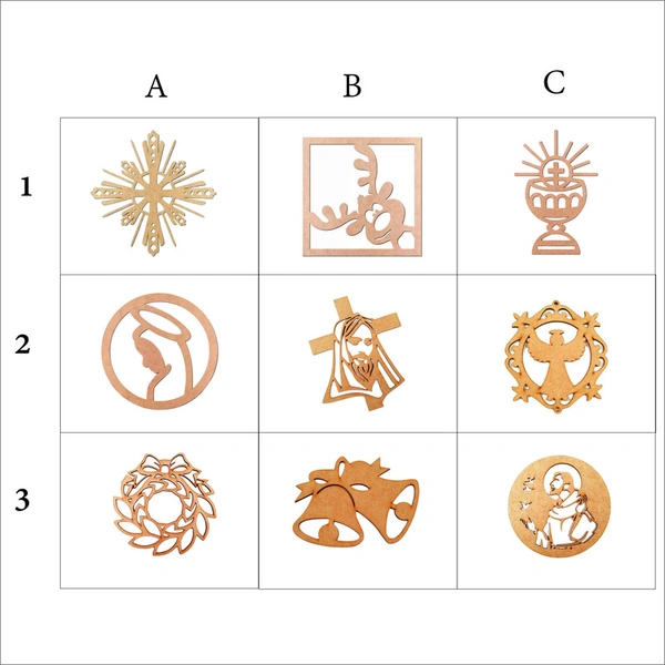 Christmas Ornaments - Set Of 5