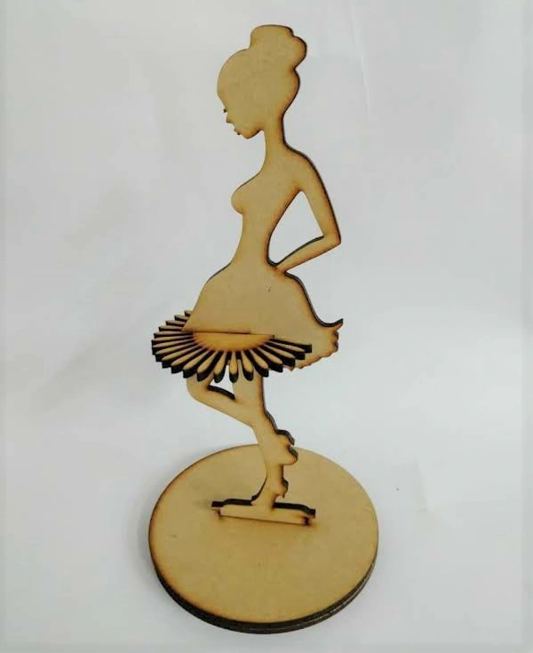 Dancing Girl Tissue Holder - 10