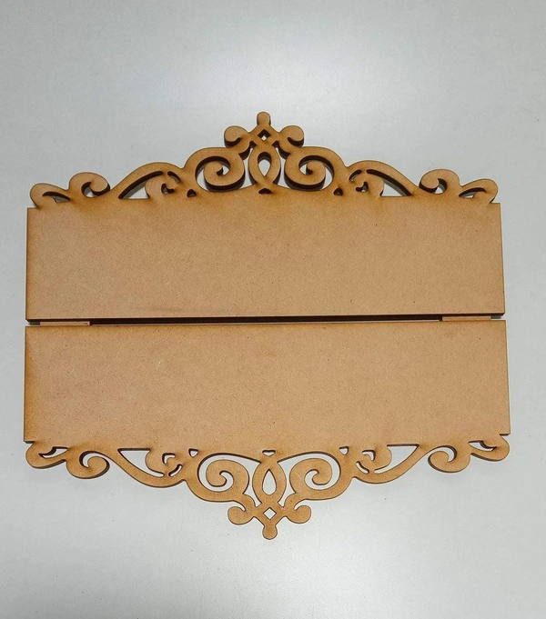 Designer Plank style name plate