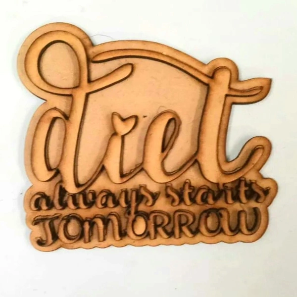 Diet always starts tomorrow