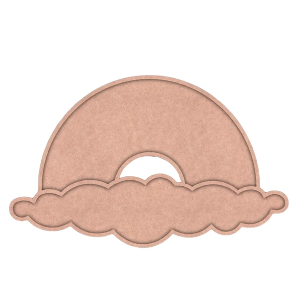 DIY  Rainbow 1 -Mosaic art Base