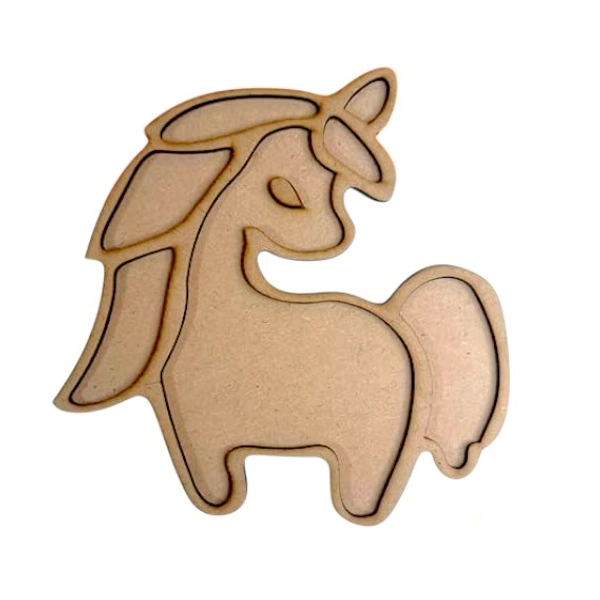 DIY Unicorn 2 - Mosaic Art Base