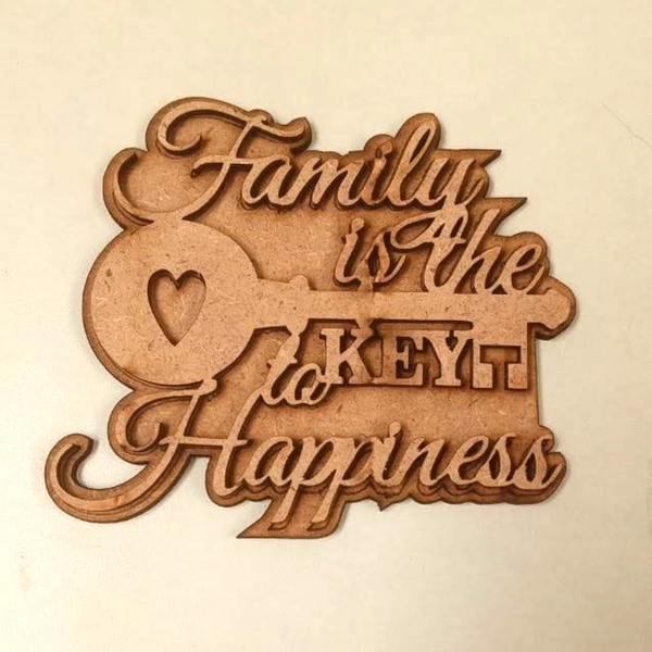 Family is the key to Happiness