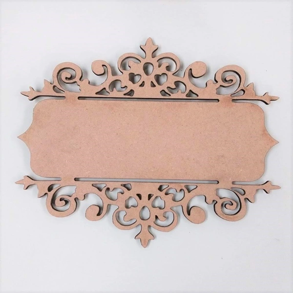 Victorian Style name plate