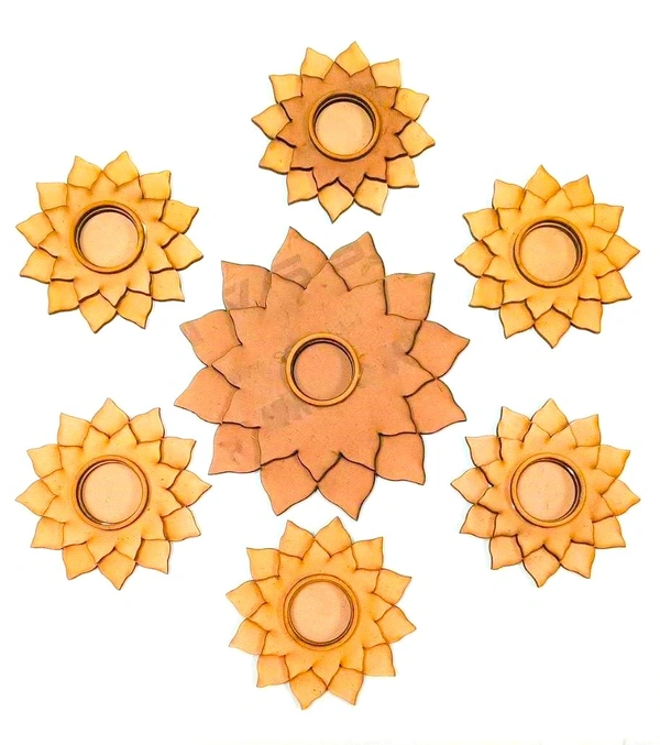 Floral tea light holders - Combo set