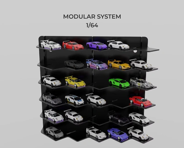 Hot wheels Diecast Display Stand Lasercut Acrylic 