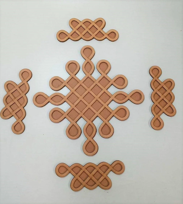 Island Rangoli Kolam-8