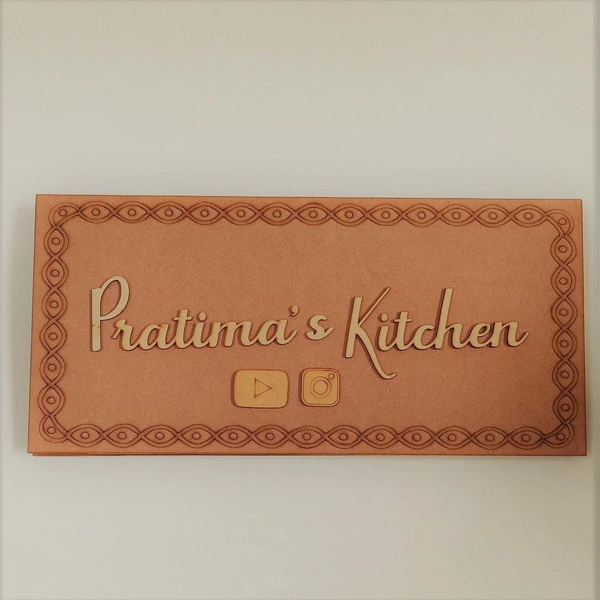 Kolam Pre marked name plate