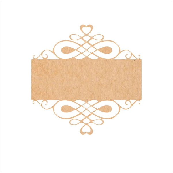 Laser cut name board - 14