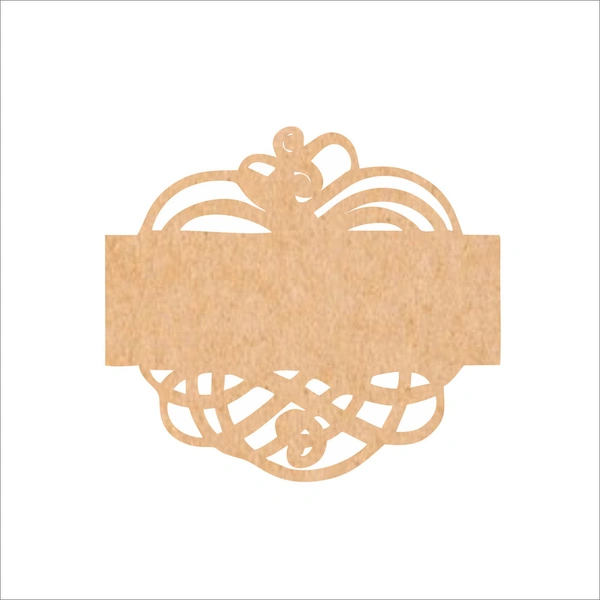 Laser cut name board - 16