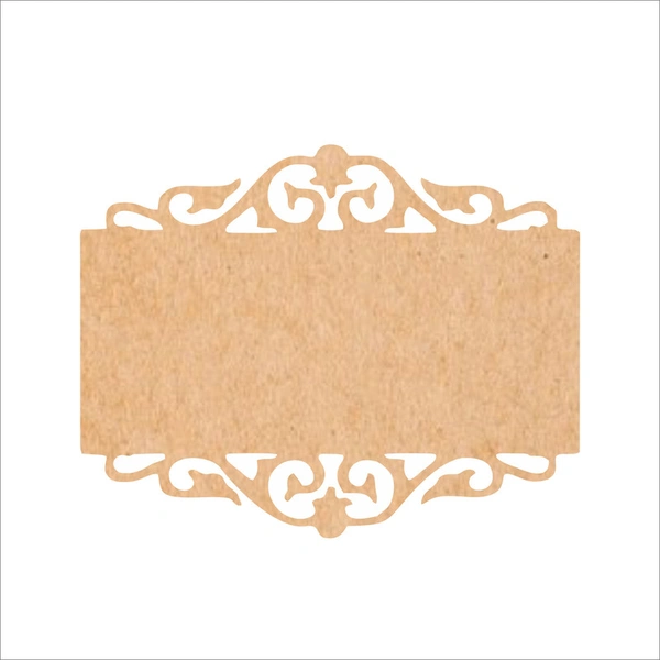 Laser cut name board - 20