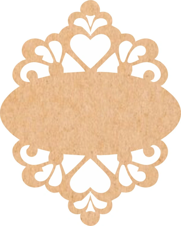 Laser cut name board - 22