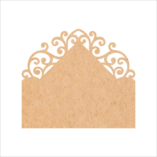 Laser cut name board - 9