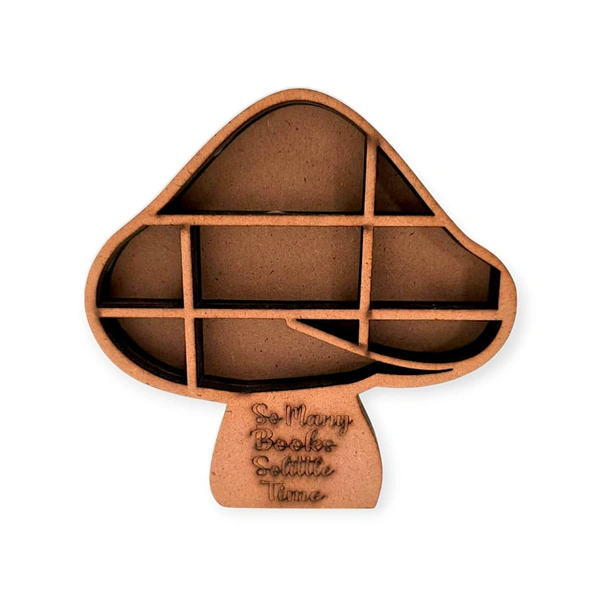 Mushroom Miniature Bookshelf