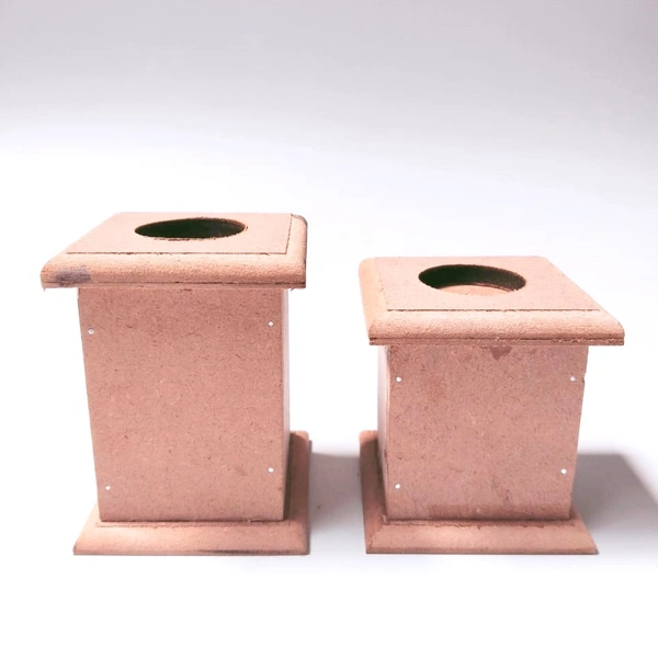 Pillar Candle holder - 2 pcs Set