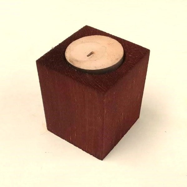 Pillar Candle holder - Rose finish