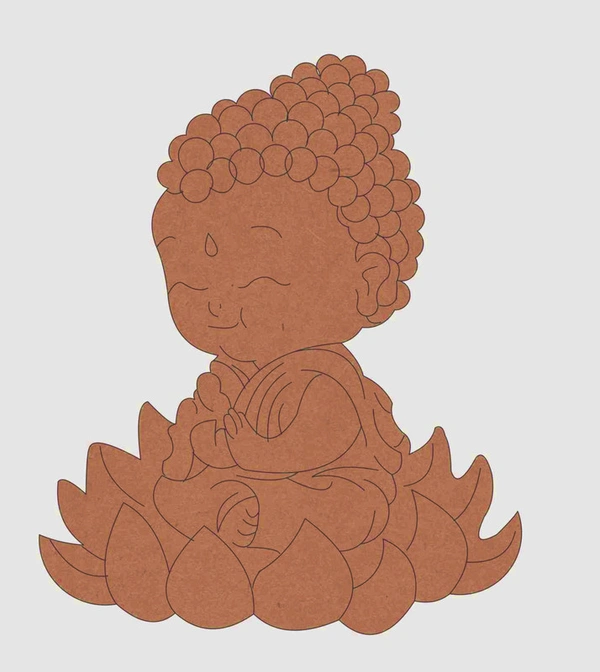 Pre-Marked Baby Buddha
