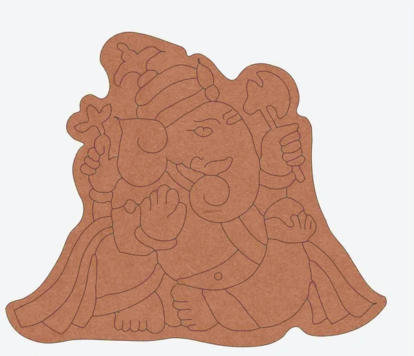 Pre-Marked Ganesha  /Lippan base
