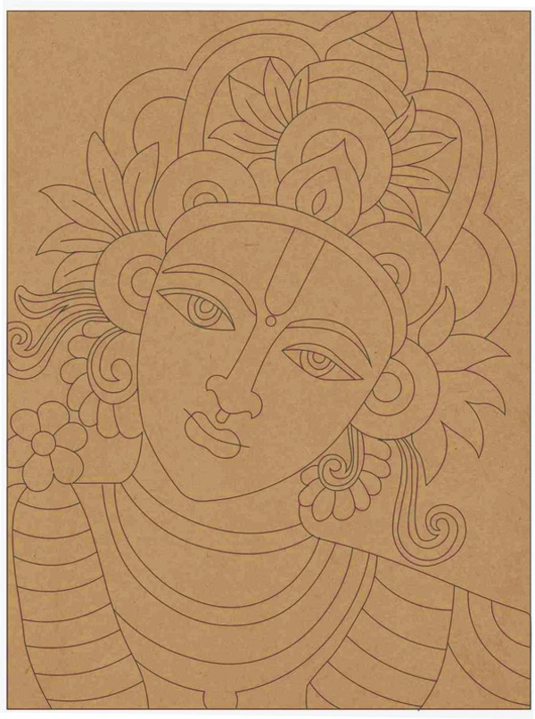 Pre-Marked Krishna base