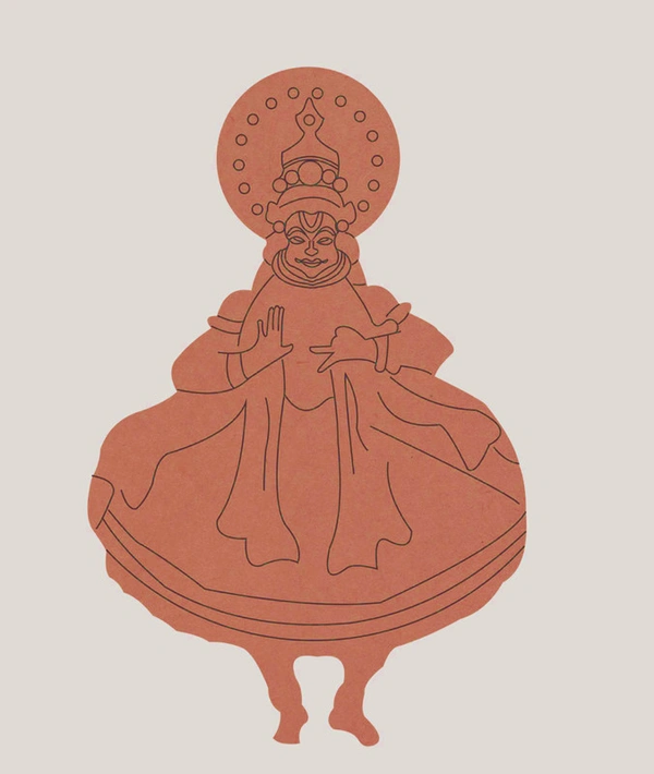 Pre-Marked Yakshagana /Lippan base