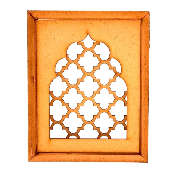 Rajasthani Traditional Jharokha - Frame with Jali Panel 5